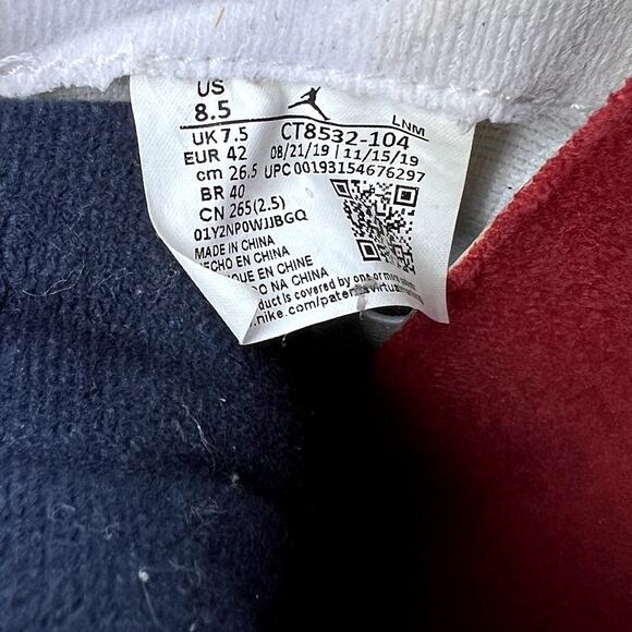 Size 8.5 - Nike Air Jordan 3 Retro UNC Men's Shoes - Ships Now - Picture 8 of 10